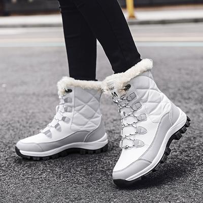 Winter Women Boots Keep Warm Snow Boots Women Lace-up Comfortable Ladies Boots Chaussures Femme