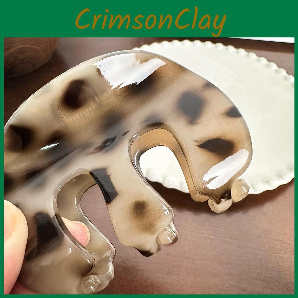 Sophisticated Hair Resin Clips With Heart Design Ideal For Everyday Wear And Events Special