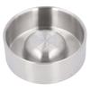 304 Metal Material Dog Bowl Large Capacity Anti-Slip Bottom Slow Feeder Bowl Double Layer Round Shape Anti-Slip Pet Bowl