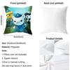 Little column under the sea Cushion Cover 2-in-1 Reversible Plush Pillow Cover | Car/Sofa/Bed | Perfect Gift