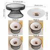 Non-Slip Elevated Pet Bowl No Spill with Stand Dog Water Bowl Large Capacity Cat Feeding Station Wet And Dry Food