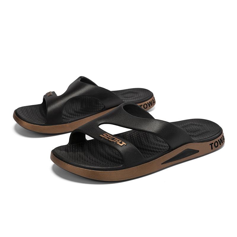 High Quality Men Beach Shoes Summer Casual Flat Slippers Male Indoor Bathroom Anti-Slip Flip Flops Man Flip-Flops Men Sandals