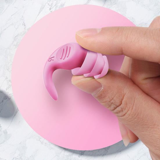 Earplugs for Sleeping Noise Cancelling Soft Reusable Silicone Earplugs Waterproof Noise Reduction Earplugs for Concert Swimming Study Loud Noise