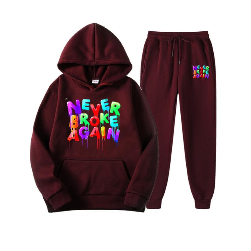 Rapper YoungBoy Never Broke Again Hoodies Anzug Männer Harajuku Sweatshirt Frauen Streetwear Kleidung Koreanischen Mit Kapuze Pullover Set