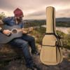 Acoustic Guitar Bag Oxford Cloth Dustproof Travel Carrying Backpack Double Shoulder Strap
