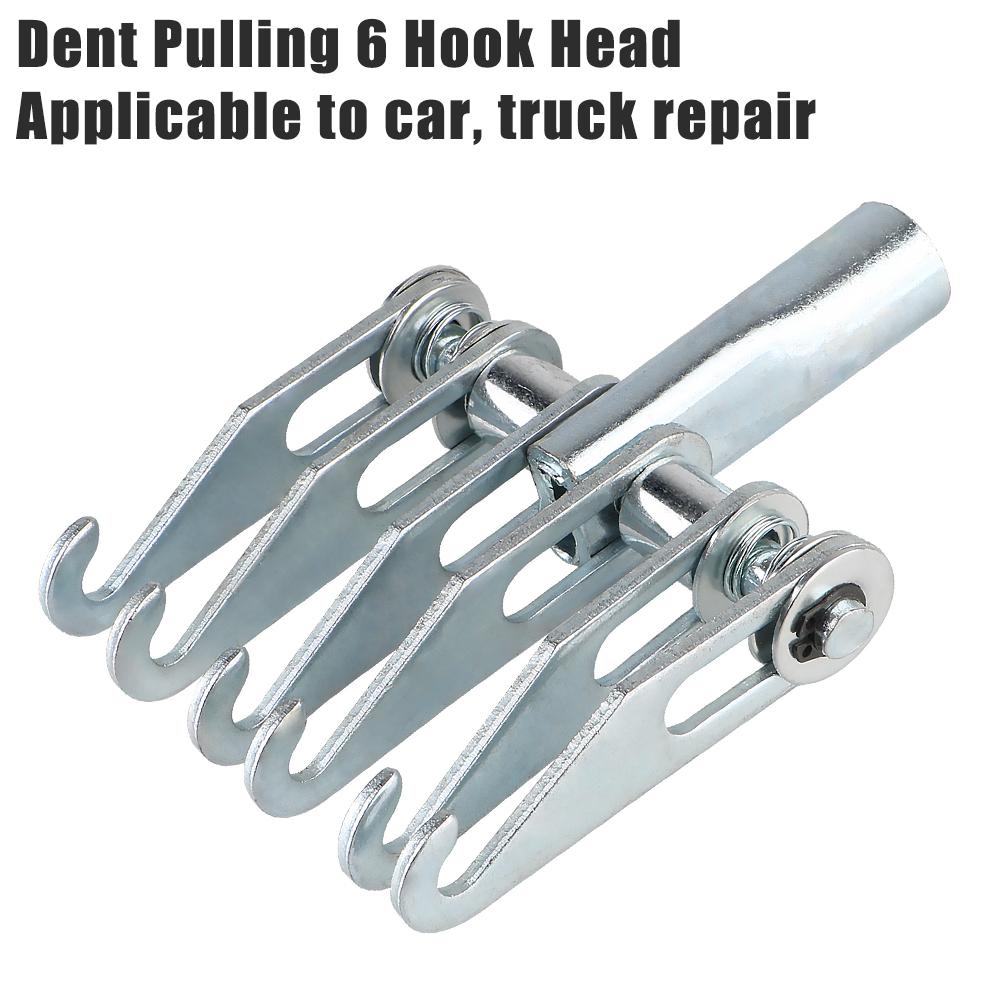 Universal Auto Body Slide Hammer Tool Car Sheet Metal Repair M16 6 Finger Dent Repair Body Dent Tool Puller Claw Hook