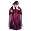 Animated Talking Witch Halloween Witch with LED Eyes and Spooky Sounds Scary Witch Props Outdoor Decorations for Garden Yard