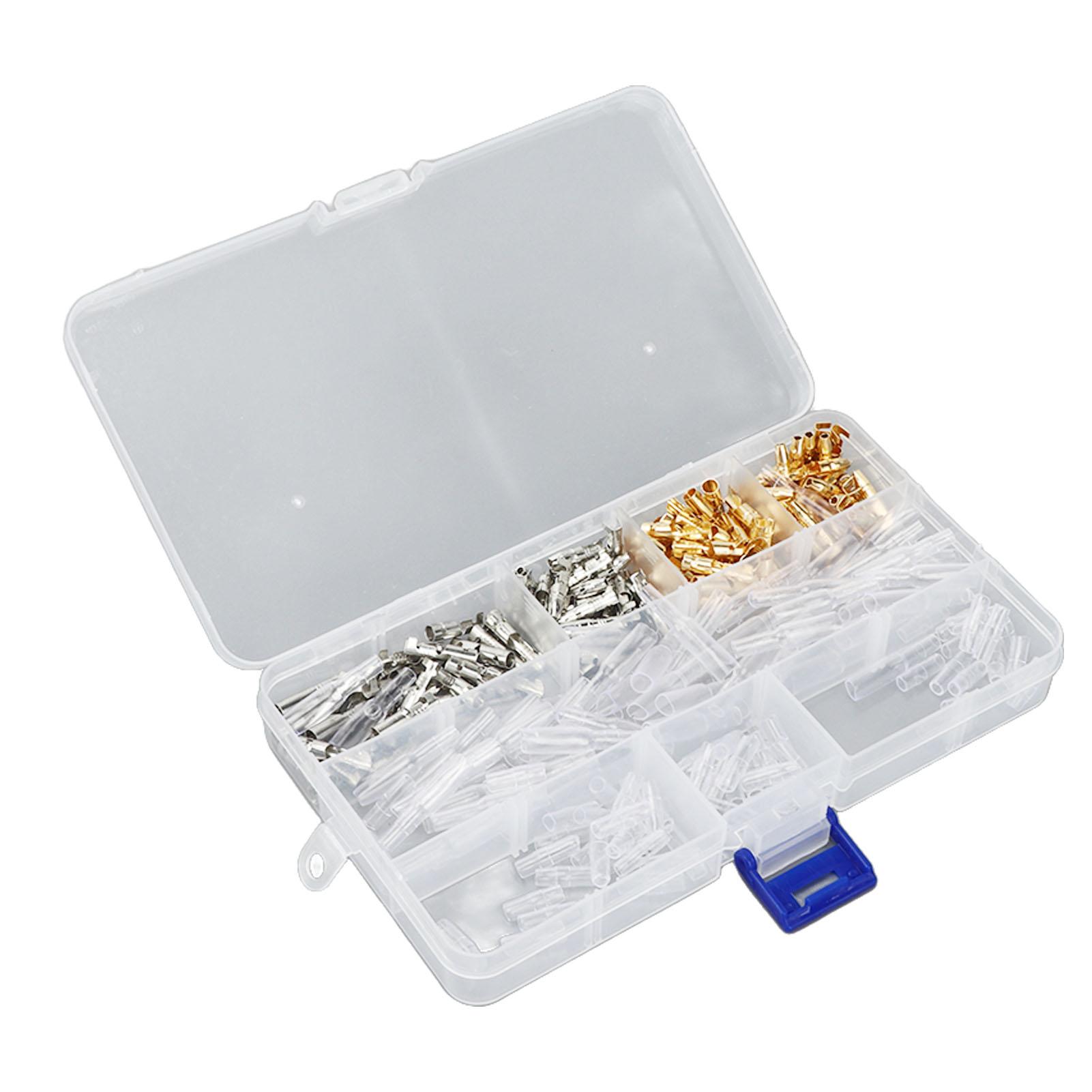 

240 шт. Клема обтискна тато-мама з ізоляційною гільзою, холоднопресована дротова клема