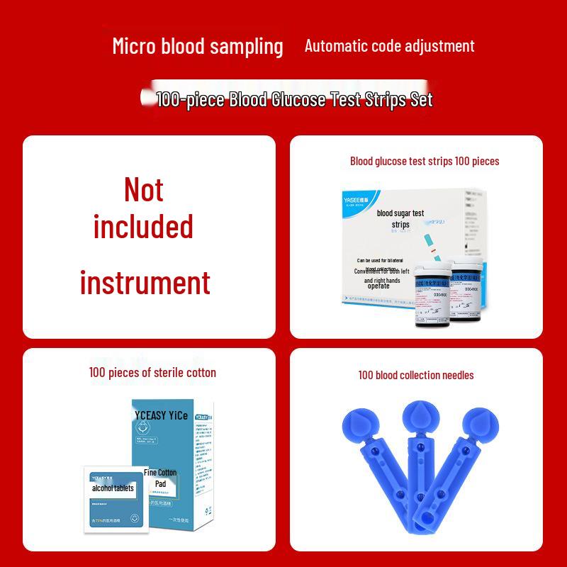 Yasi GLM/S-77 High Precision Blood Glucose Meter for Home