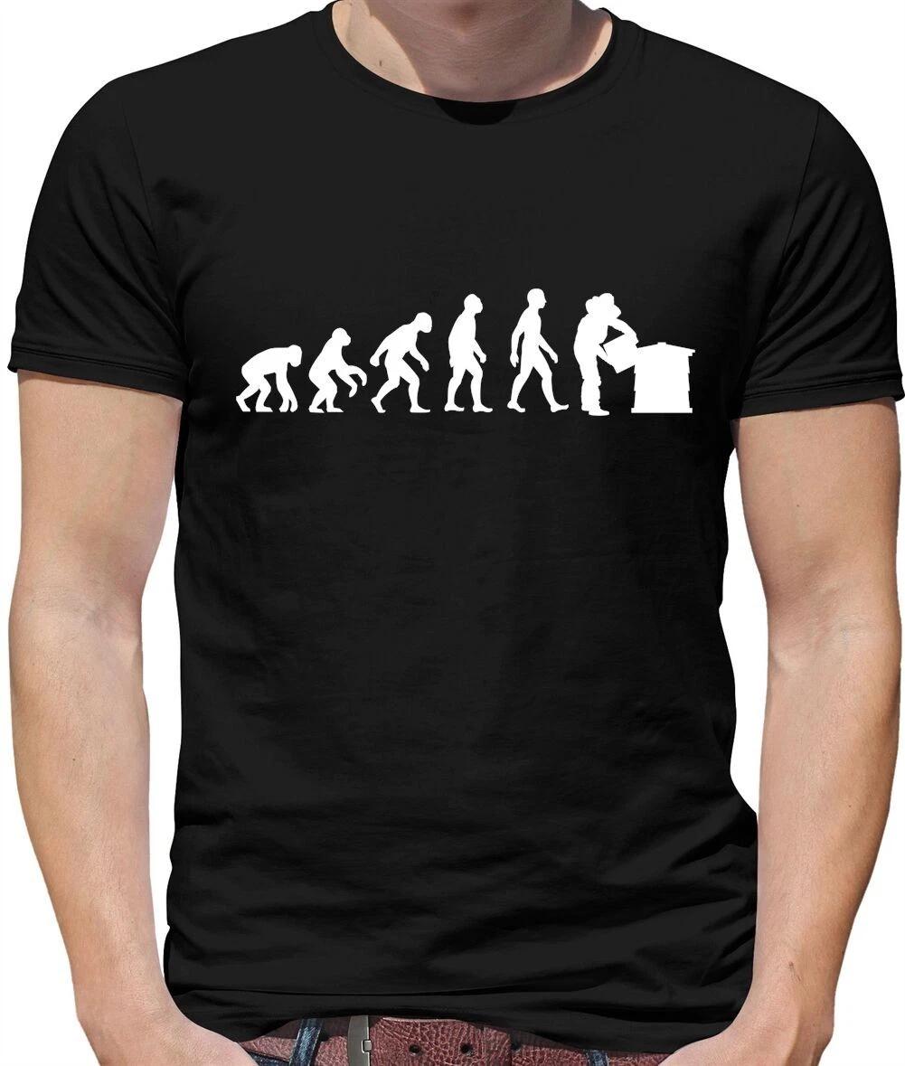 Evolution Of Man Beekeeper - Mens T-Shirt - Beekeeping Bees Honey Love XXL