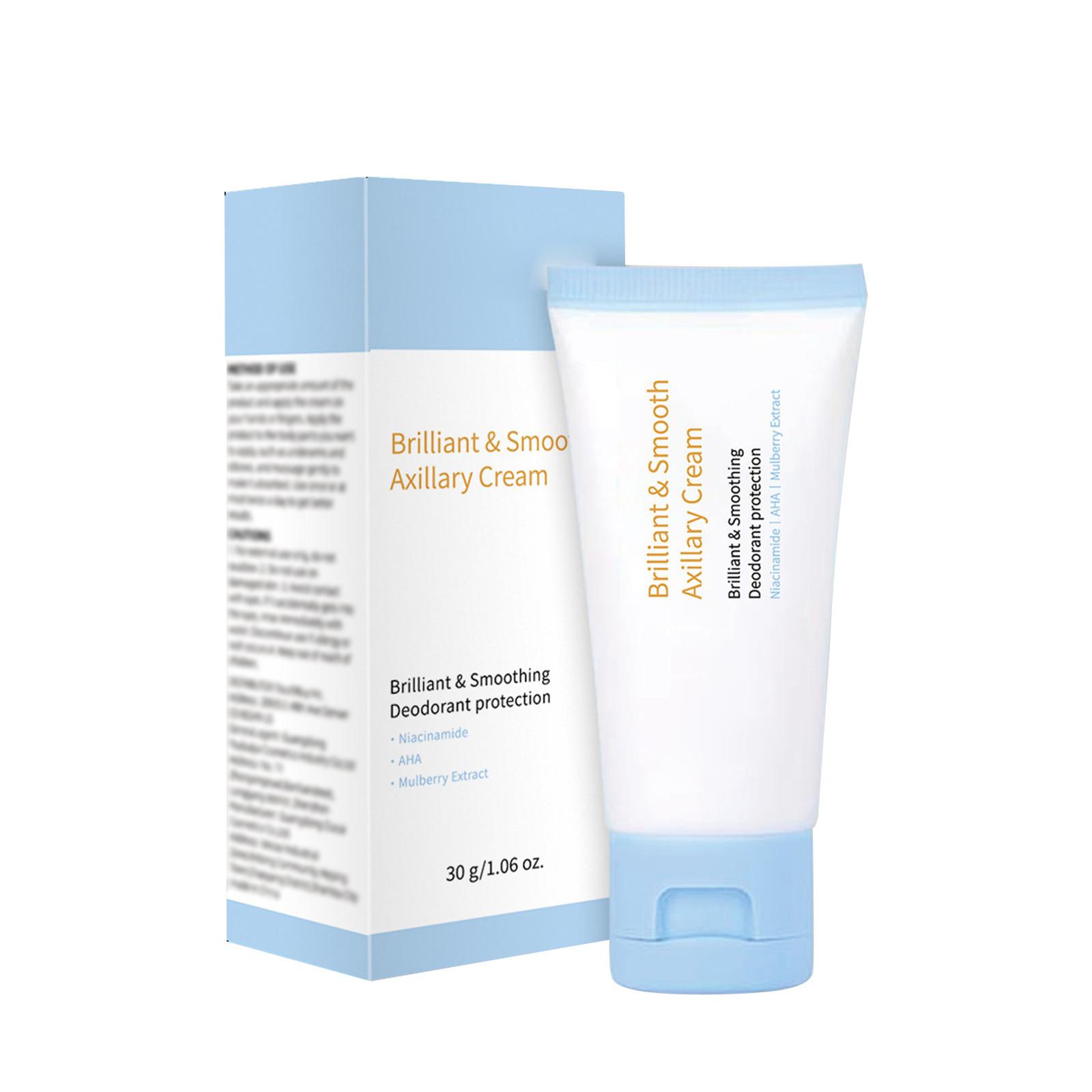 

Дезодорирующий крем для подмышек 30 г Осветляющий дезодорант для подмышек Увлажняющий крем Осветляющий и гладкий крем для подмышек One Size