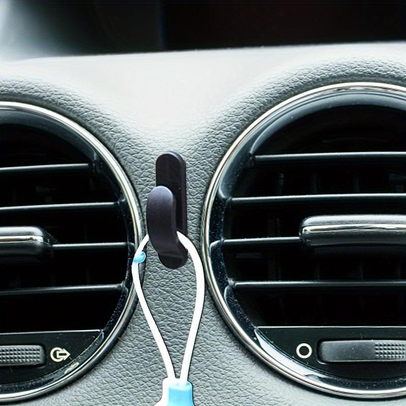 4pcs Black Self-Adhesive Car Hooks - Perfect for Bags & Purses,Easy Install Interior Organizer-For Car Interior Organization-Suitable for All Vehicles