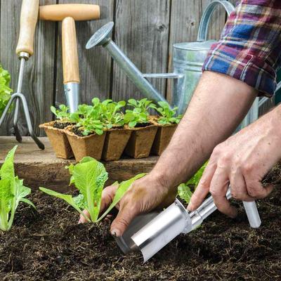 Plant And Fruit Tree Seedling Transplanter Planting Tool Soil Sampler Handheld Garden Barrel Transplanter Digging Hoes Seedlings