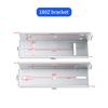 Factory Direct 180kg Magnetic Lock Bracket ZL Door Lock Bracket Electromagnetic Access Control System