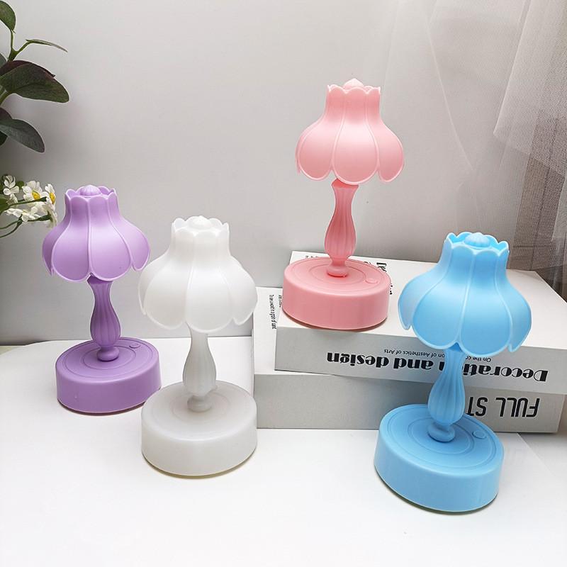 Creative Cute Mini Table Lamp For Children Handmade Diy Aaa Battery Power Supply