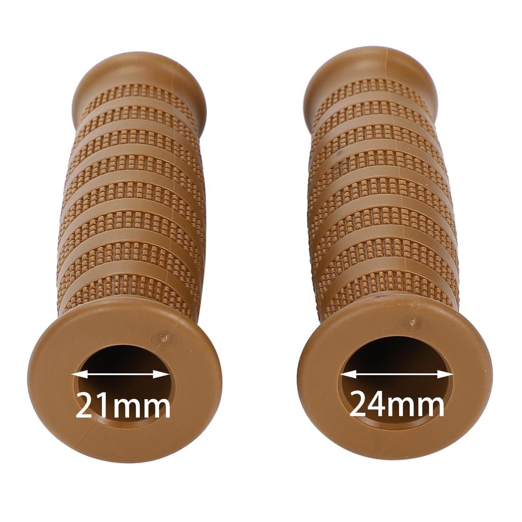 Nakira Bike Grip Barrel Type Moped Handle 22.2mm Left and