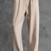 Men’s High-Waisted Black Loose-Fit Straight-Leg Dress Pants – New Autumn Casual.