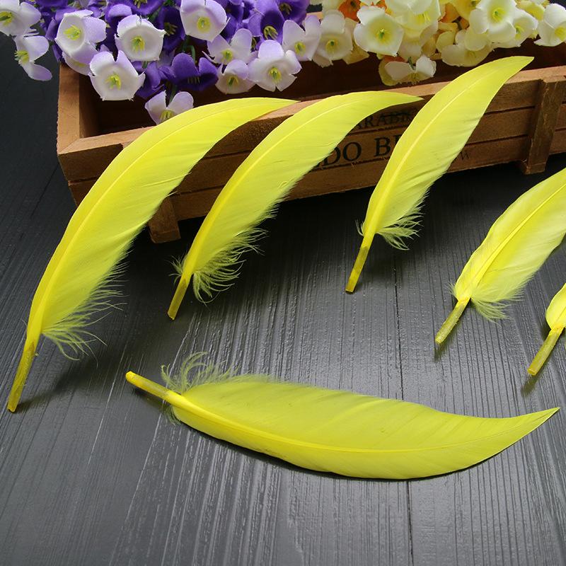 50Pcsdiy Scimitar Feather Colored Feather Handicrafts Jewelry Accessories Material Feather
