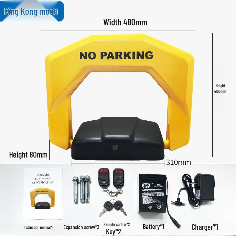 Saudi Arabia Anti-collision Waterproof Solar Parking Lock for Electric Vehicles