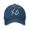 Unisex The Weeknd Muzikinio Turo XO Logotipo Kepurės Aksesuarai Beisbolo Kepurė Klasikinė Trucker Kepurė Reguliuojama