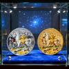 40MM Metal Gold Collection 2026 Year Chinese New Year Souvenir Coins Lucky Animal Horse Collectible Coins Silver Challenge Coin