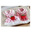 Lovely Strawberry Pet Outfit Fashion Small Pet Dress Eye Catching Pet Dress for Fashion Small Dogs and Cats