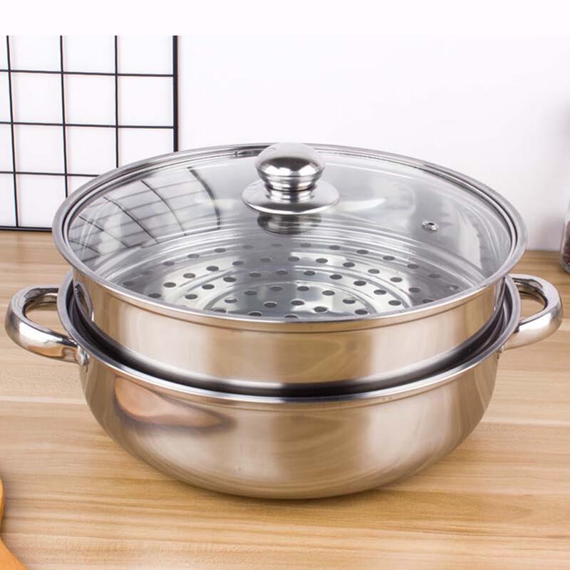 

San Jia Long 304 Stainless Steel Multi-functional 28cm Steamer Pot
