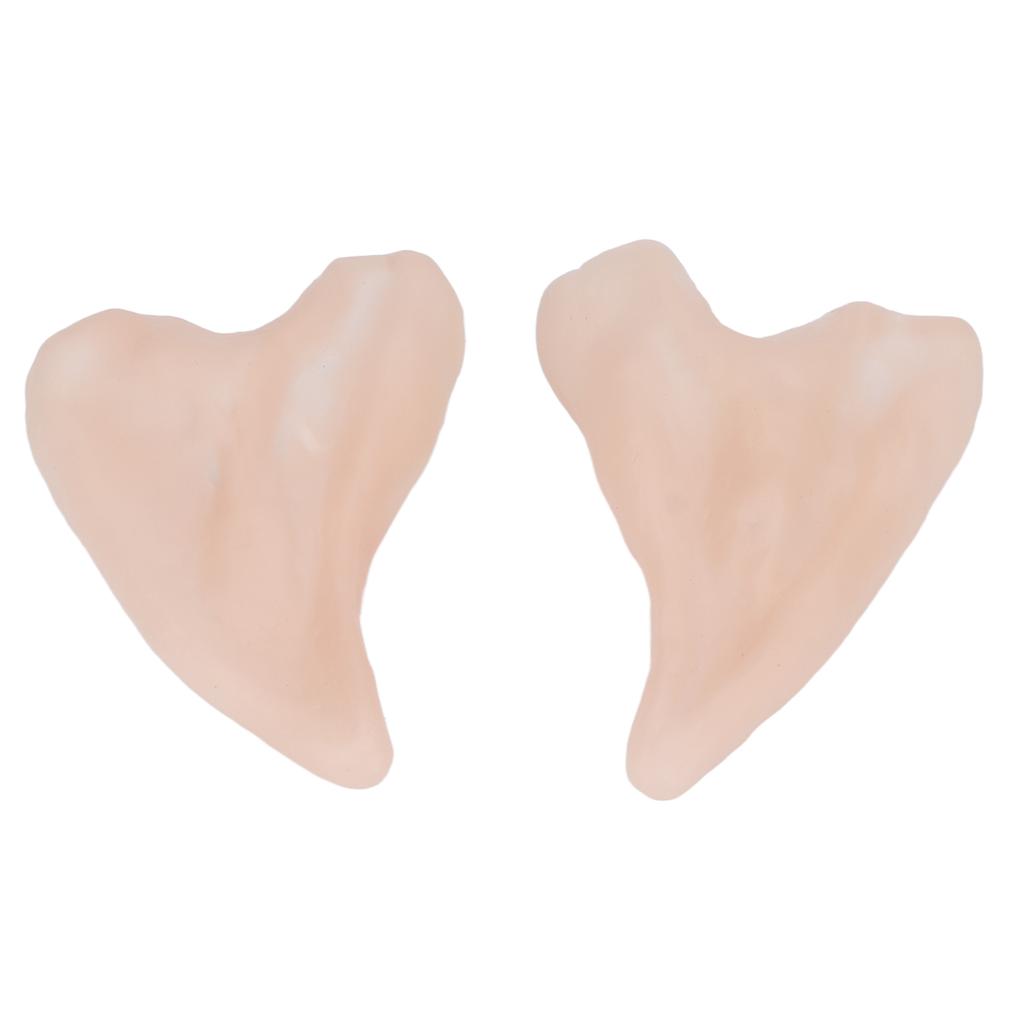 Cosplay Elfenohren Latex Weich Einzigartige Spitzohren Requisiten Verkleidungskostüm für Halloween Weihnachtsfeier