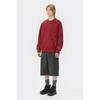 Customellow Off Season Red Graphic Sweatshirt  Cwtaw25625rex 