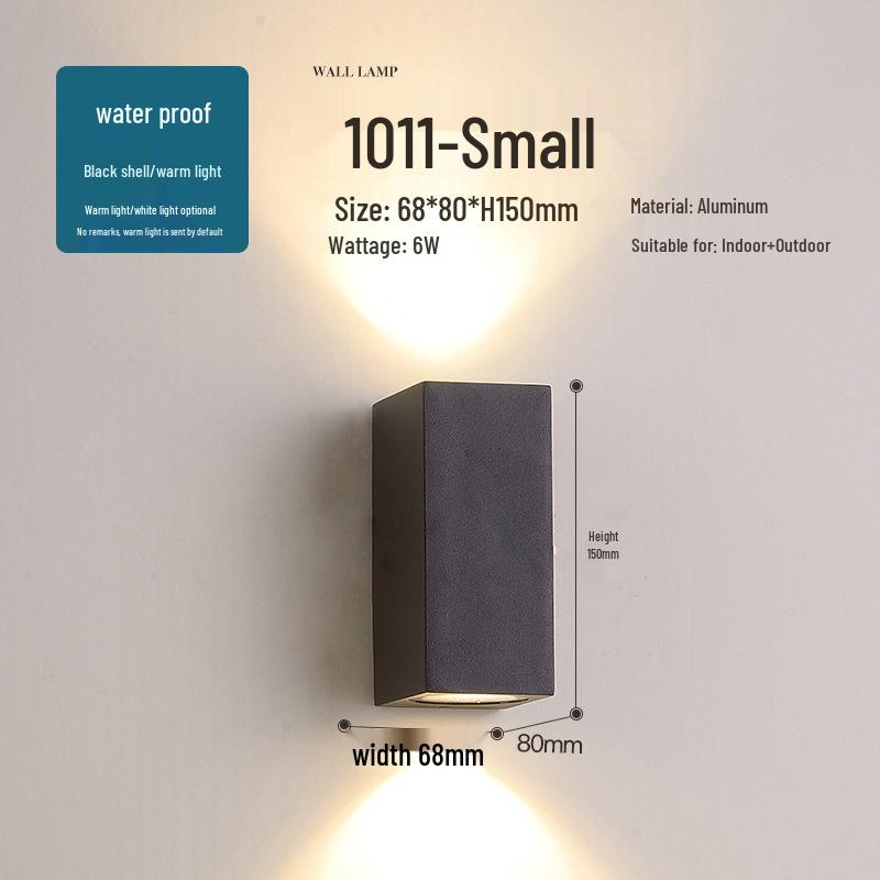 Waterproof Outdoor Wall Light – Villa, Garden, Balcony, Courtyard & Entrance