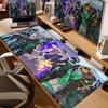 Coole Valorant Gaming Muismat Bureau Mat met Gestikte Rand Antislip Rubberen Basis Gamer PC Accessoires Gaming Mat Toetsenbord Muismatten