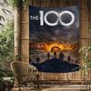 De 100 Seizoen TV Serie Show Kleurrijk Wandkleed Hippie Bloemen Wandtapijten Slaapkamer Decoratie Wandkunst Decoratie