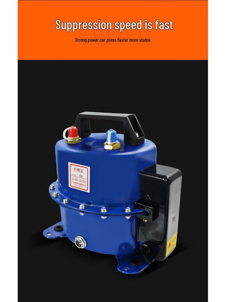 Dual-Use Automotive A/C Vacuum Pump for Evacuation, Pressurization & Leak Detection
