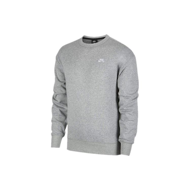 Nike SB Skateboard Round Neck Pullover dark grey Gray Men s CK5124-063 M
