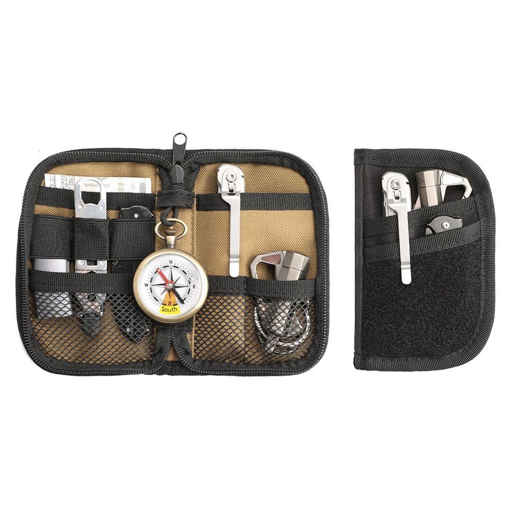 Sundries Bag EDC Pouch Pocket Credit Card Wallet Outdoor Gear Organizer  Men Utility