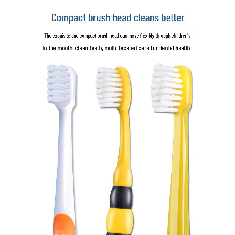 Little Deer Mom Kids Soft Bristle Toothbrush 4-Pack