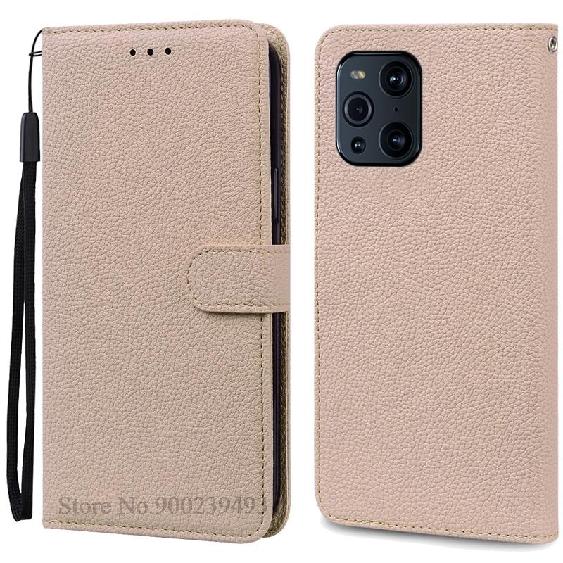 For OPPO Find X3 Pro Case Luxury Leather Flip Case For Oppo Find X3 Pro Wallet Cover Phone Case For Oppo Find X 3 Pro Case Funda