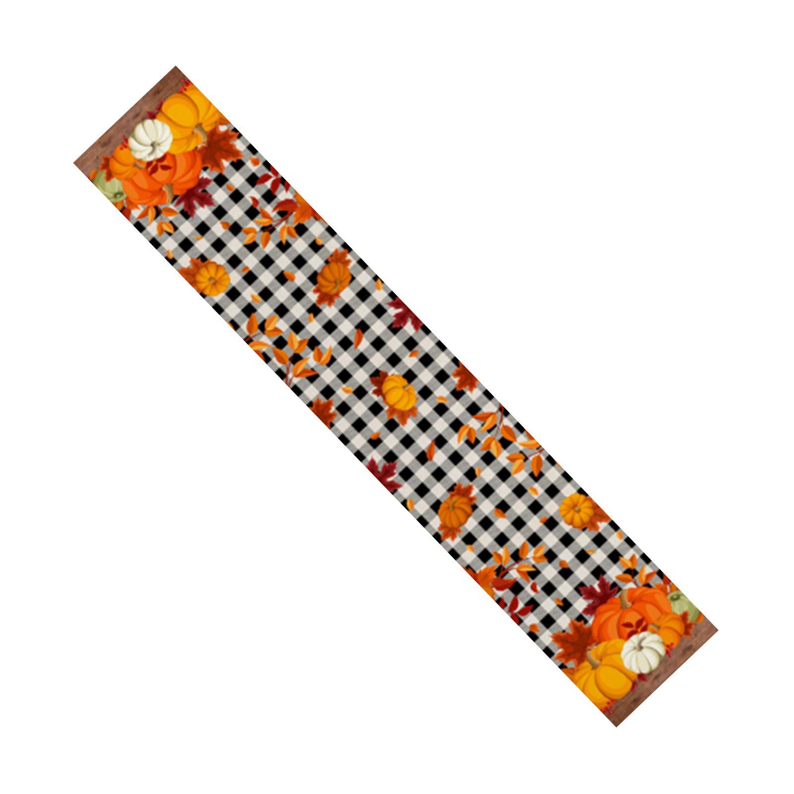 

Дорожка для обеденного стола на День благодарения, кленовый лист, свадебный декор, скатерть для обеденного стола One Size