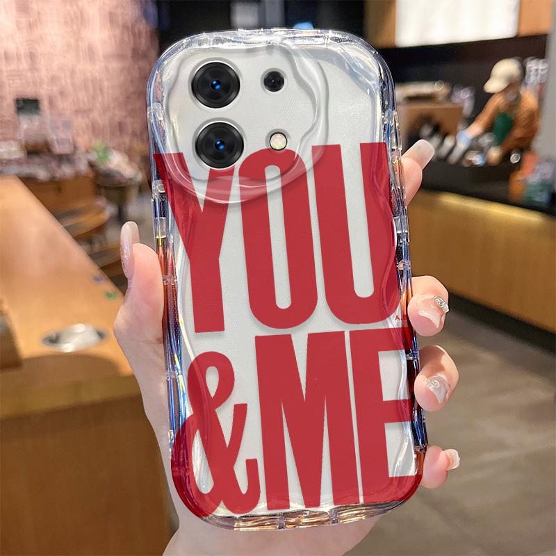 Red Lips Wave Case for Xiaomi Redmi Note 14 13 12 11 10 Pro Plus 5G 9 14C 13C 4G 12C 10C 10S A2 A1 Shockproof Silicone Cover