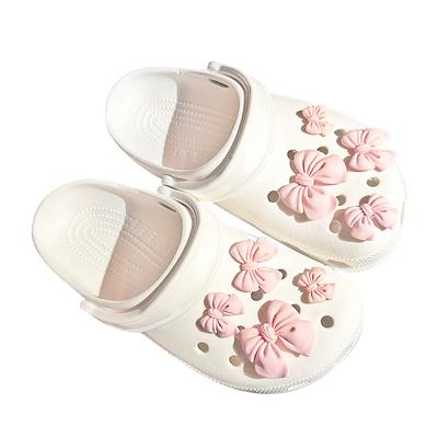Schuh-Charm, DIY-Anstecker, süße Schleife, dekorative Dekoration, Schnalle für Loch, Schuhe, Charms-Set, Zubehör, Kinder, Jungen, Mädchen, Geschenk