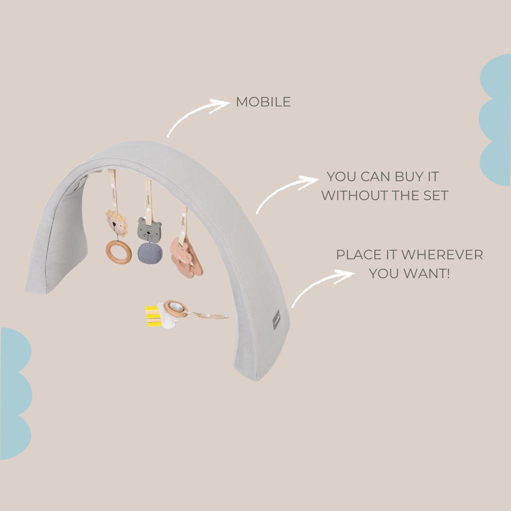 Adjustable Toy Arch With Sounds Pink