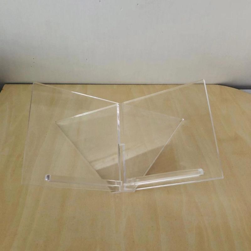 Acrylic Book Holder, Open Bookstand for Display Reading Cookbook, Magazine,