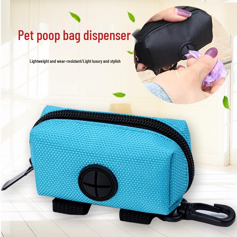 Portable Oxford Dog Poop Bag Dispenser: Outdoor Pet Waste Bag Storage Box
