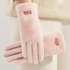 Warm Touch Screen Gloves Coldproof Driving Mittens Windproof Cold Proof Gloves  Autumn and Winter
