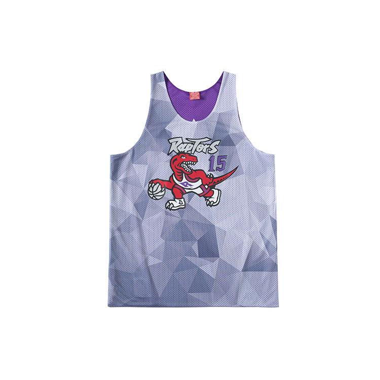 Mitchell & Ness Toronto Raptors Vince Carter Dwustronny Tank TMTK3208-TRAYYVCAPURP