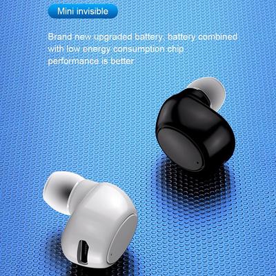 X6 Mini 5.0 Bluetooth Kopfhörer Sport Gaming Headset mit Mikrofon Kabellose Kopfhörer Freisprechfunktion Stereo Ohrhörer für Xiaomi Alle Telefone