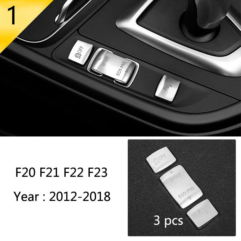 For BMW 1 2 Series F20 F21 F22 F23 Carbon fiber Car Control CD Panel Cover Trim Air conditioning Outlet Frame Decoration Sticker LNYCP1