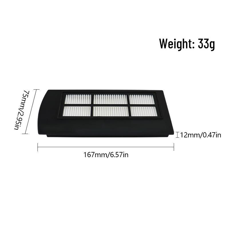Compatible Accessories for Eufy X9/X9 Pro: Filter, Side Brushes, Mop Cloth