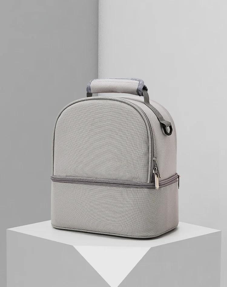 Milk Bag Milk Storage Backpack Bento Bag Double-layer Breast Milk Backpack Milk Bottle Fresh-keeping CInsulation Bag