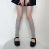 Womens Y2k Solid Color Leg Warmers See Through Lace Mesh Leg Warmer Gothic Cute Socks Calf Socks Thin Socks